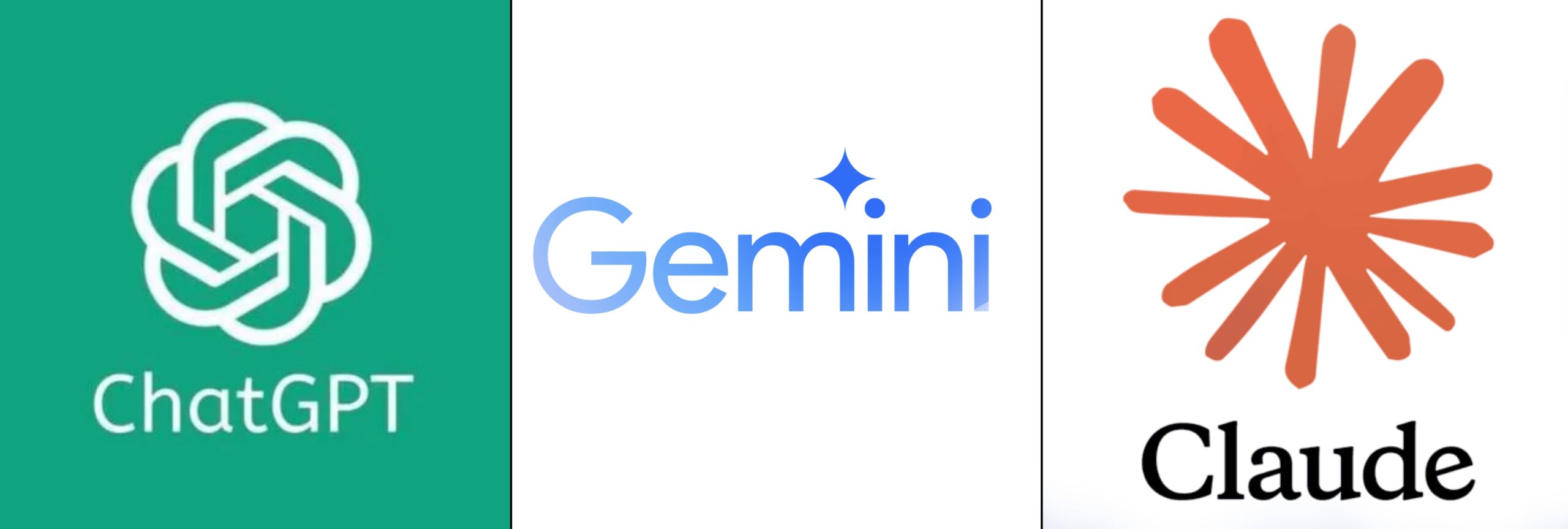 Logos des intelligences artificielles ChatGPT, Gemini et Claude utilisées pour analyser l'action NVIDIA en 2026.